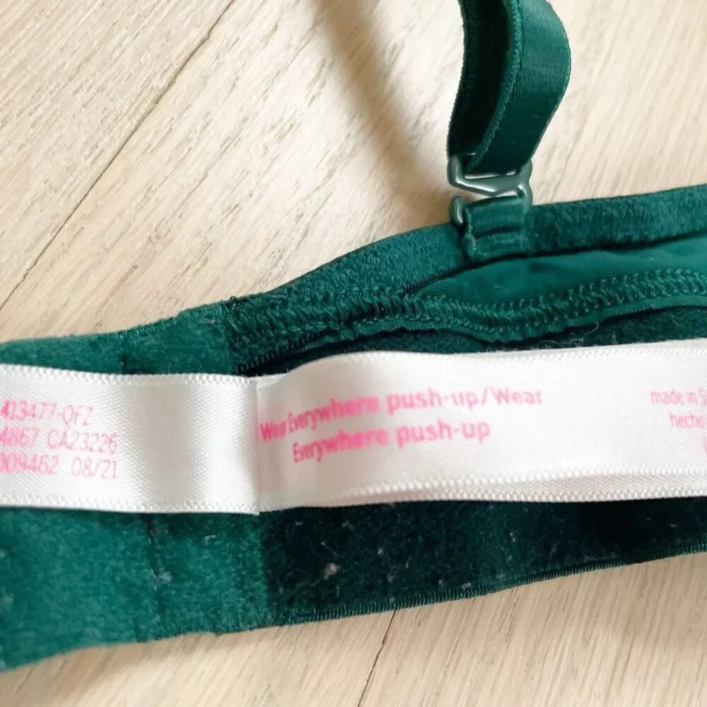 BUY 1 GET 1 FREE Victorias Secret 34b tshirt bra green